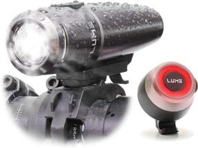 img 4 attached to 🚲 Super Bright USB Rechargeable Bike Light Set - Lume Front Headlight and Rear LED Lights