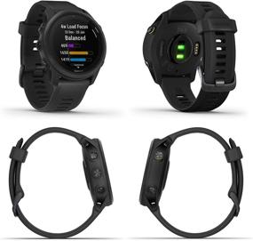 img 2 attached to 🏃 Garmin Forerunner 745 GPS Running and Triathlon Smartwatch Black with Wearable4U White Earbuds and Charging Power Bank Case Bundle