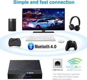 img 1 attached to 📺 TUREWELL T95 Max Android 9.0 TV Box: Quad-core Cortex-A53, 4GB RAM, 32GB ROM, 6K Ultra HD, 3D, WiFi, Ethernet HD