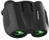 🔭 pronite compact binoculars for adults - high definition 10x25 bird watching binoculars with powerful bak4 prism lens for hunting, outdoor sports, travel and concerts logo