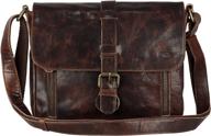 👜 mou meraki authentic leather crossbody bag and handbags - crossover shoulder purse logo