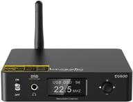 🎧 lavaudio ds600 hifi audio dac with bluetooth 5.0 ldac, aptx hd, 2 es9038q2m xmos xu208, dsd512 pcm 32bit/768khz, usb/optical/coaxial in, 3.5mm aux/rca out and remote control logo