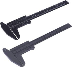 img 3 attached to Accurate Plastic Caliper Metric Measuring Tool 📏 for Student Tests: Reliable Test, Measure & Inspect Device