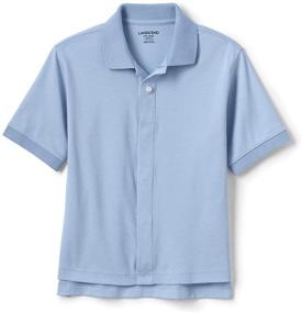 img 3 attached to Lands End Uniform Adaptive Interlock Boys' Clothing