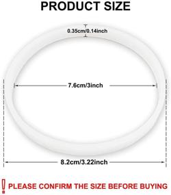 img 2 attached to Gaskets Replacement Blender BL773CO 3 22Inch
