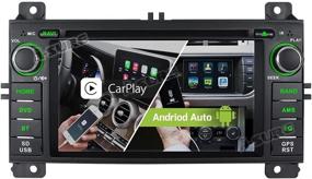 img 4 attached to 🚗 A-Sure Android 10 Carplay Android Auto 2G+32G 2-Tuner-Radio Bluetooth5.0 DSP Car GPS Stereo DVD Player Touch Screen Navigation for Jeep Grand Cherokee 2008-2010, Jeep Compass, Jeep Wrangler, Jeep Commander, Dodge, Chrysler