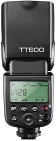 img 2 attached to 📸 Godox TT600 Flash Speedlite Master Slave Off GN60 | Built-in 2.4G Wireless X System Transmission | Compatible with Canon, Nikon, Pentax, Olympus, Fuji & Other DSLR Cameras | Standard Hotshoe Support