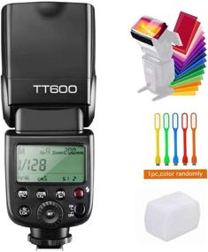 img 3 attached to 📸 Godox TT600 Flash Speedlite Master Slave Off GN60 | Built-in 2.4G Wireless X System Transmission | Compatible with Canon, Nikon, Pentax, Olympus, Fuji & Other DSLR Cameras | Standard Hotshoe Support