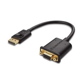 img 4 attached to 🔌 Efficiently Connect Displays with Cable Matters DisplayPort to VGA Adapter (DP to VGA Adapter)