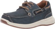 👟 florsheim kids baby boy's great lakes moc ox: the ultimate shoe for toddlers, little kids & big kids logo