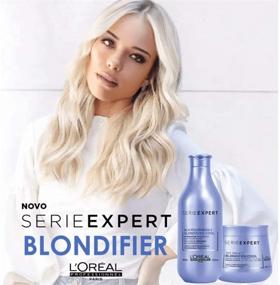 img 3 attached to 💆 Revitalize Your Blond Locks with Serie Expert Blondifier Masque 500 Ml