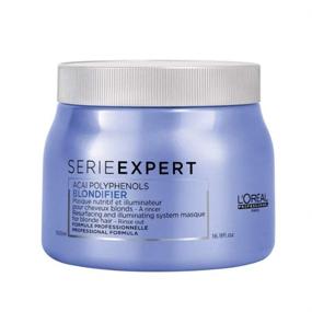 img 4 attached to 💆 Revitalize Your Blond Locks with Serie Expert Blondifier Masque 500 Ml