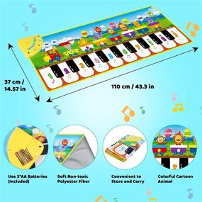 img 1 attached to 🎹 Revolutionize Learning with RenFox Musical Keyboard for Toddlers
