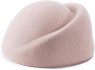 🎩 elegant lawliet womens 100% wool pillbox hat fascinator base - a137: a stunning millinery piece for hostesses logo