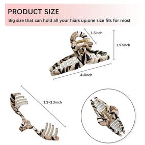 img 3 attached to Nonslip Strong Fashion Styling Accessories Hair Care for Hair Accessories
