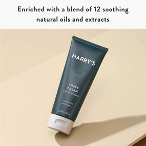 img 1 attached to Harry's Shaving Cream for Men with Eucalyptus - 2 Pack (3.4 oz): Premium Shave Care at Your Doorstep