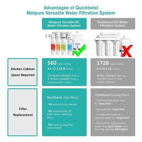 img 3 attached to Эффективная система фильтрации обратного осмоса METPURE для чистой воды