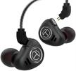 🎧 trn v90 in-ear monitors - 4ba + 1dd metal earphones, senlee hybrid earbuds for drummers & musicians (no mic, black) logo