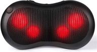 shiatsu massager electric pillow kneading logo