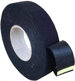 img 3 attached to 🔌 High-Quality Wire Loom Harness Tape - Black Adhesive Cloth Tape for Automotive Wiring, Noise Damping, and Heat Proofing - 4 Rolls, 19 mm X 15m