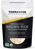 1.5 pounds terrasoul superfoods organic sprouted brown rice protein powder - enhanced seo logo