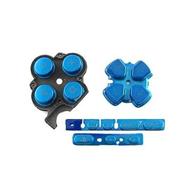 enhance your sony psp 3000 slim console with the ostent blue buttons key pad set repair replacement логотип