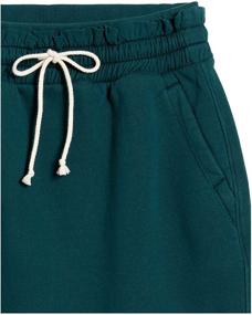 img 1 attached to 👗 Goodthreads Women's Paperbag Waist Fleece Skirt
