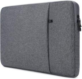 img 4 attached to 📱 NIDOO 14-inch Laptop Sleeve Case - Protective Cover for Lenovo Chromebook S330, ThinkPad A485, HP EliteBook 840 G5, Lenovo IdeaPad 720s - Dark Grey