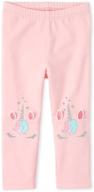 childrens place printed leggings whisperpnk logo