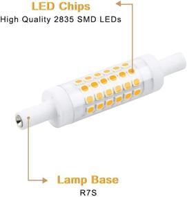 img 1 attached to 💡 Dazzlingly Versatile: Dimmable R7S Bulb 78mm by Bonlux