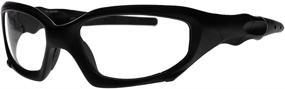 img 4 attached to 🕶️ Black Wraparound Transitions Safety Glasses for Enhanced Eye Protection