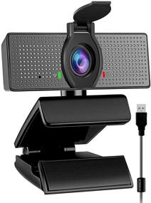 img 4 attached to 🎥 1080P Full HD Webcam with Built-in Microphone for PC Desktop, Laptop, Mac – Ideal for Streaming, Video Calling, Recording, Video Conferencing, Study, Teaching, Business, Gaming