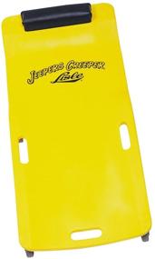 img 2 attached to Lisle 93102 Yellow Plastic Creeper: Superior Mobility and Comfort for Automotive Repairs