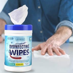 img 2 attached to 🧼 JJ CARE All-Purpose Disinfectant Wipes [200-Pack] - Multi Surface, Alcohol-Free & Bleach-Free