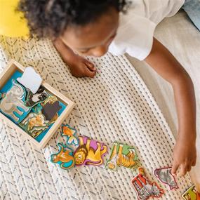 img 1 attached to 🐾 Discover the Magic of Melissa & Doug Animal Magnets: A Fun-Filled Educational Box for Kids!