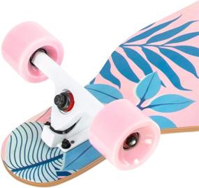 img 1 attached to 🛹 Olym Skateboard Longboards: The Ultimate Choice for Beginner Skateboarders