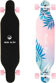img 4 attached to 🛹 Olym Skateboard Longboards: The Ultimate Choice for Beginner Skateboarders