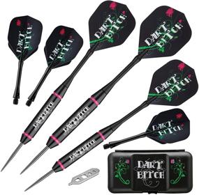 img 4 attached to 🎯 Viper Vanity Steel Tip Darts Set: Dart Bitch 22g with Storage/Travel Case - Perfect for Dart Enthusiasts!