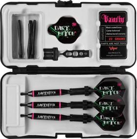 img 2 attached to 🎯 Viper Vanity Steel Tip Darts Set: Dart Bitch 22g with Storage/Travel Case - Perfect for Dart Enthusiasts!