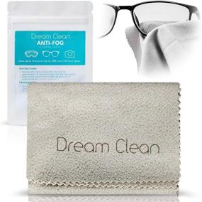 img 4 attached to 🌫️ Dream Clean Anti Fog Wipes: Reusable Eyeglass Cleaner & Defogger Lens Wipe| 12 Hour Fog Prevention for Glasses, Sunglasses, Goggles, Mirrors, Helmets & Masks (1 Pack)