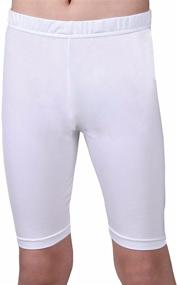 img 4 attached to 🏃 Boys' Active Compression Shorts: Underwear Bottoms in Spandex for Ultimate Performance