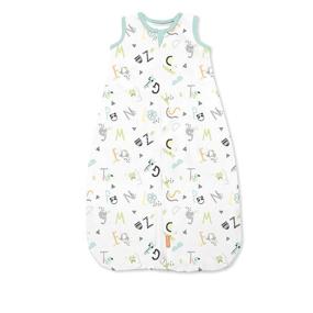 img 4 attached to 👶 SwaddleMe Night Sack Sleeper – 6-12 Months, 1-Pack (Alphabet) Loose-fit Infant Sleep Sack Wearable Blanket with Open Arms for Safe and Cozy Sleep