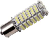 💡 grv ba15s 1156 1141 высокомощная автомобильная светодиодная лампа 102-3528 smd - супер яркий холодный белый (пакет из 2) логотип