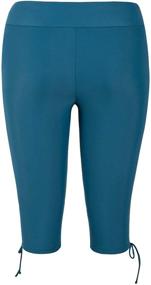 img 1 attached to Hilor Womens Surfing Leggings Aquamarine Women's Clothing