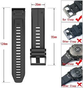 img 2 attached to Замена MCXGL Garmin Fenix ​​Silicone
