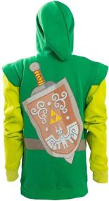 img 2 attached to 🧑 Hyrule Warriors Boys' Hooded Fashion Hoodies & Sweatshirts by Ya Cos Legend