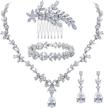crysdue necklace earrings bracelet bridesmaid logo