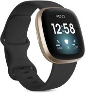 bands compatible with fitbit versa 3 bands for women men wellness & relaxation for app-enabled activity trackers logo