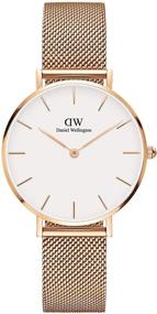 img 2 attached to Вечная элегантность: женские часы Daniel Wellington Classic Petite Melrose.