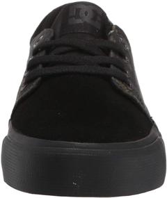 img 3 attached to 🏻 DC Girls Trase Skate Little Girls' Shoes: Athletic Style for Active Kids